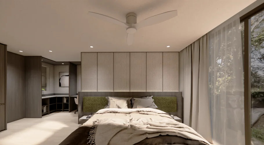 Master Suite 1 with wardrobes and ensuite