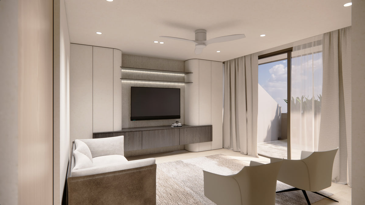 Attic entertainment retreat